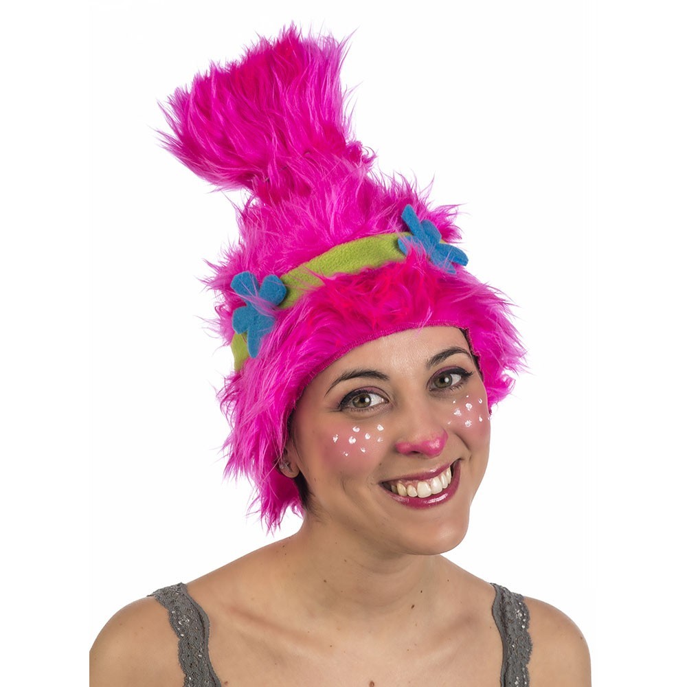 Peluca Troll Chica C/diadema