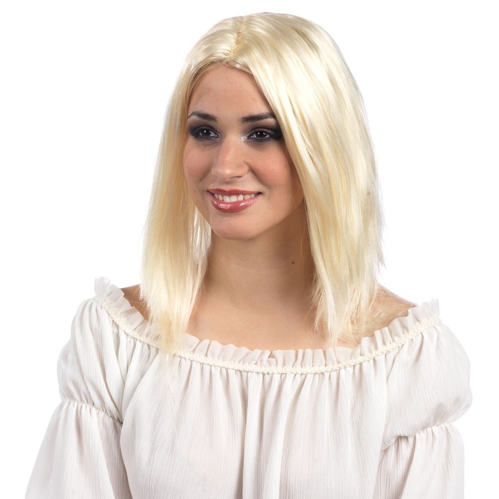 Peluca Larga Lisa Crudo