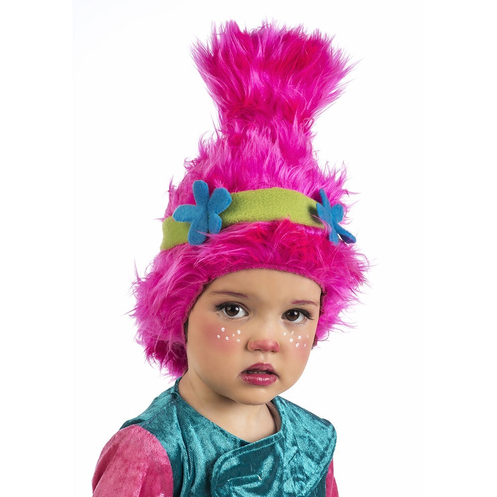 Peluca Troll Niña C/diadema