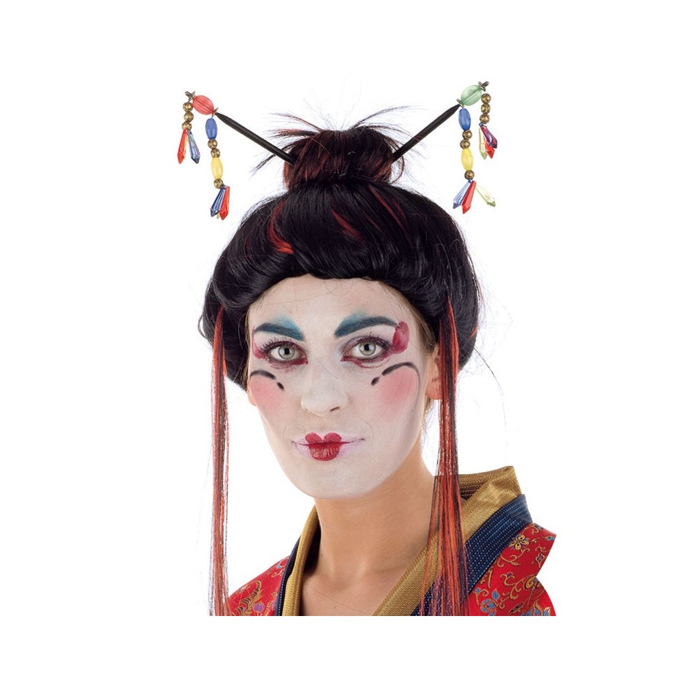 Peluca Geisha