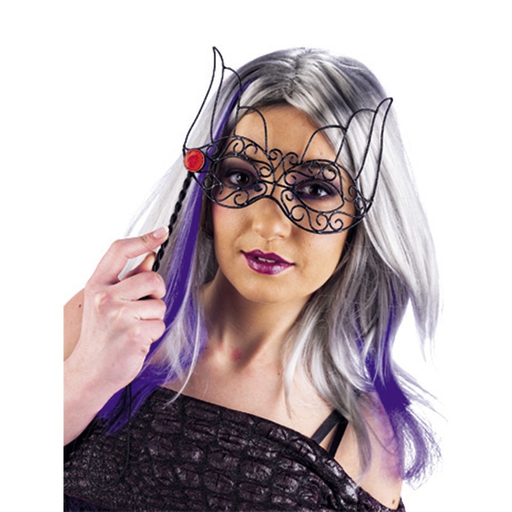 Antifaz Amarillo Metal