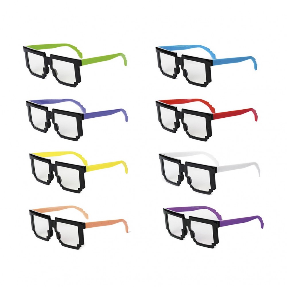 Gafas Negras C/patilla Colores