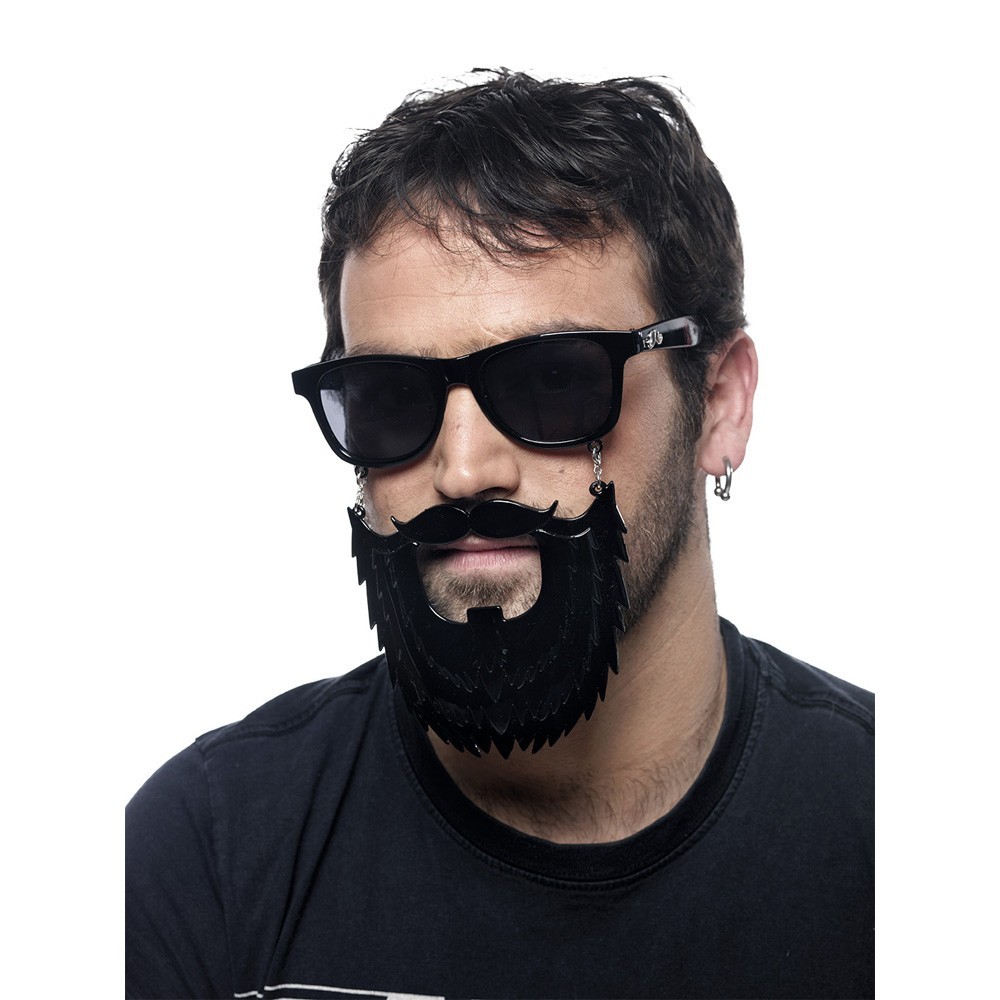 Gafas y Barba Negra